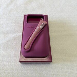 Liquid Silicone Phone Case + Lip Gloss Set